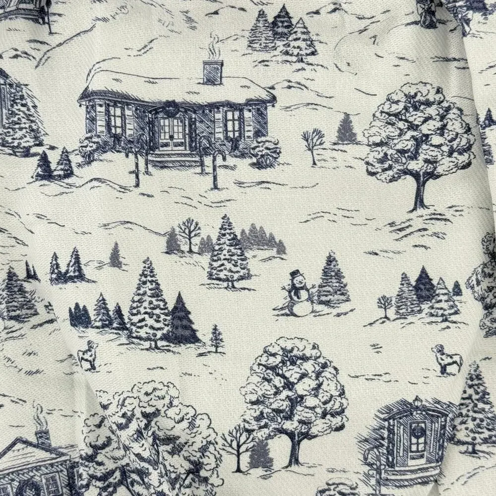 Edgehill Collection Darby Fallon Clark Ansley Winter Toile Romper Girls Sz 9m